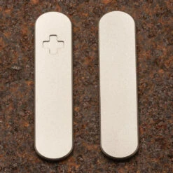 Daily Customs Plain Titanium Handles For 58.2 Mm Swiss Army Knives