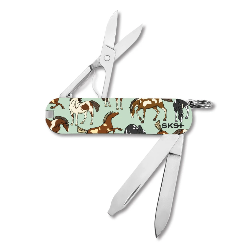 Victorinox Herd Of Horses Classic SD Designer Swiss Army Knife - Image 2