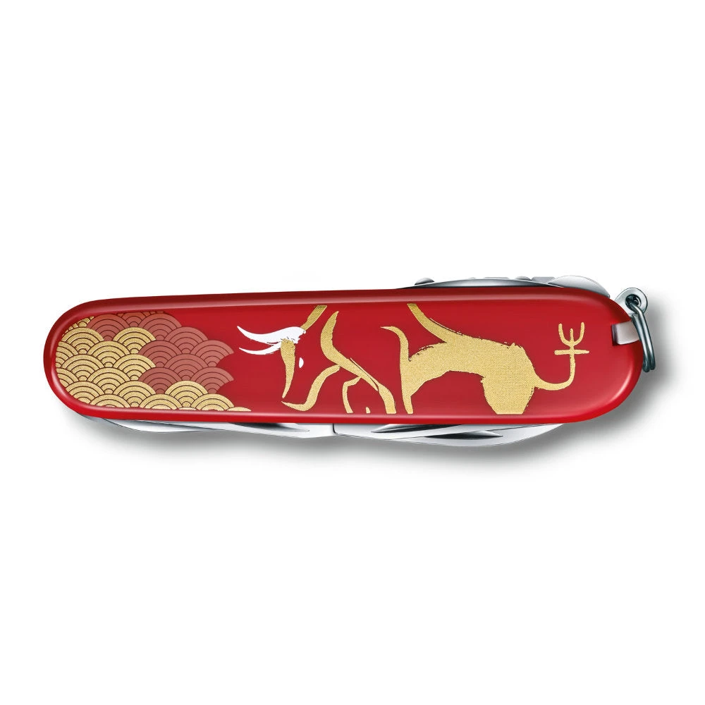 Victorinox Year Of The Ox Huntsman 2021 Limited Edition Swiss Army Knife - Image 5