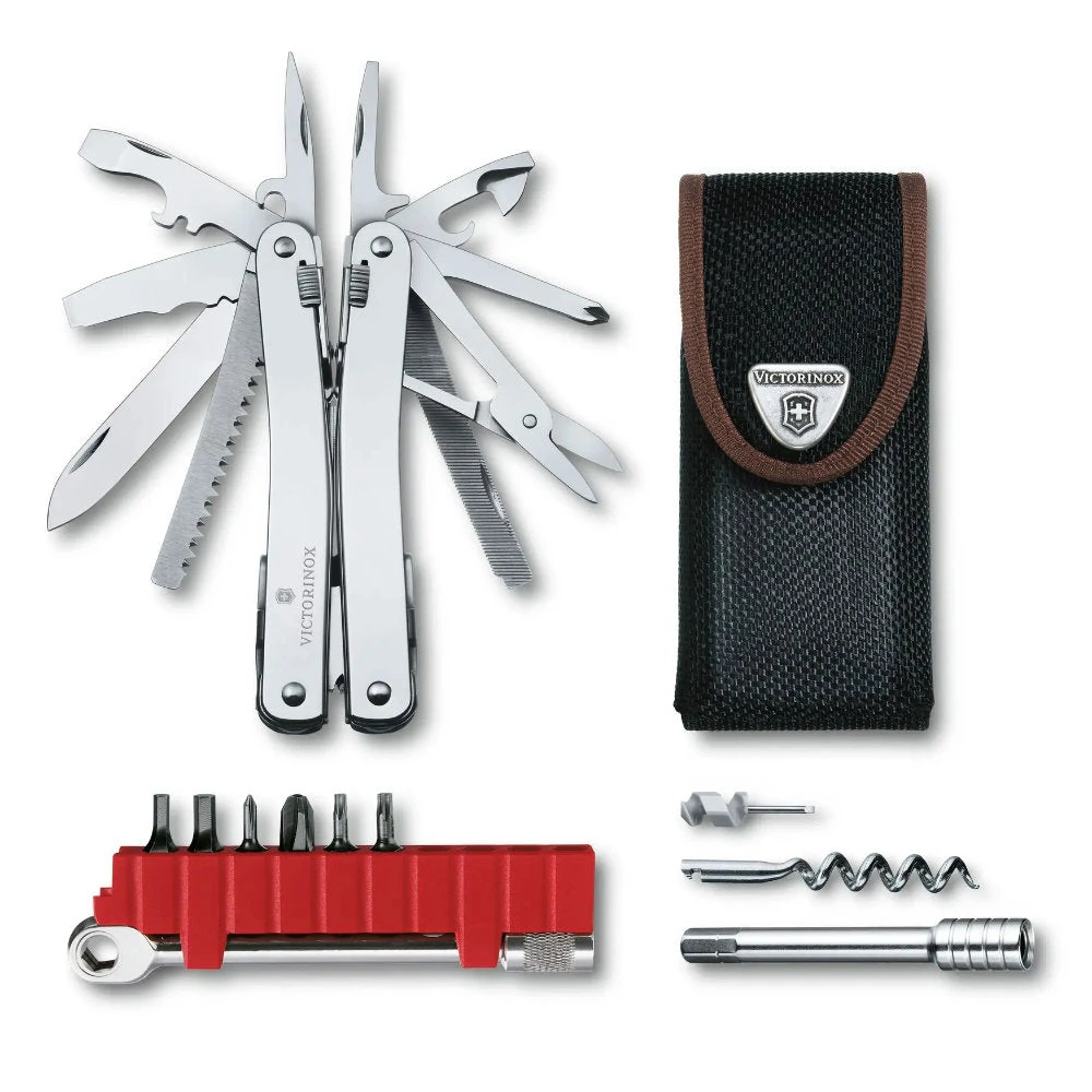 Victorinox SwissTool Spirit Plus Ratchet Pointed Multi-tool With Nylon Sheath