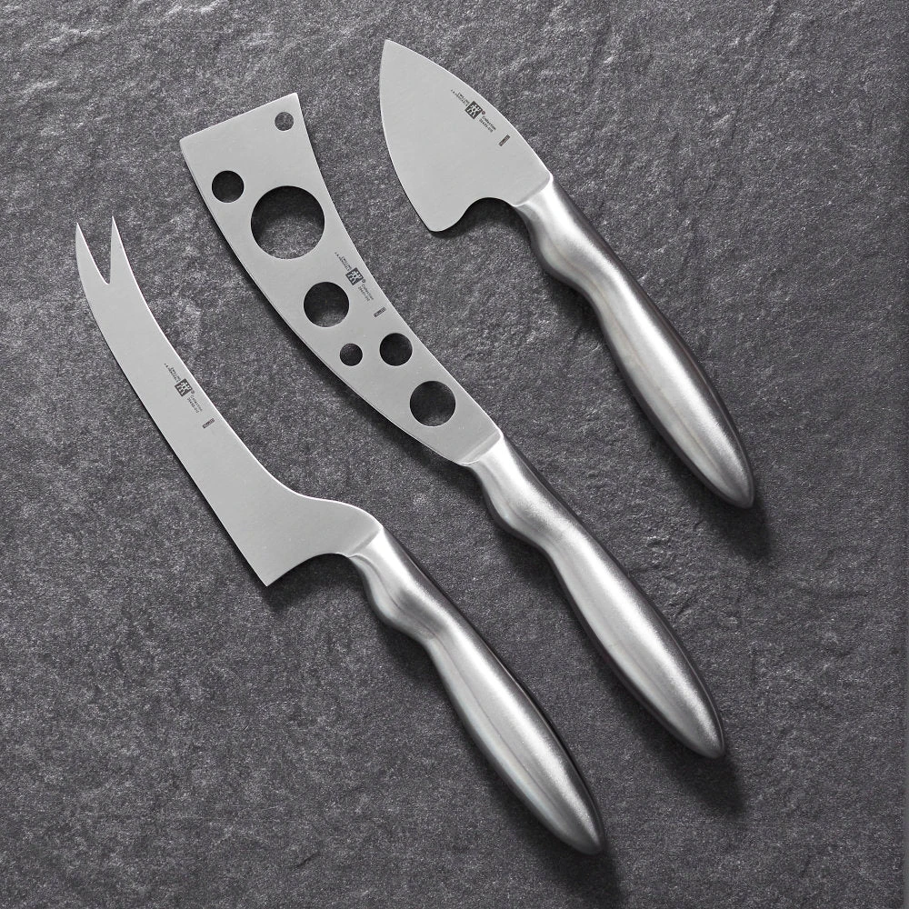 TWIN Stainless Steel 3-Piece Cheese Knife Set By Zwilling J.A. Henckels - Image 3