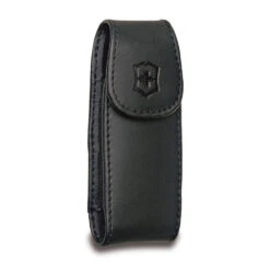 Victorinox Large Black Leather Swiss Army Knife Clip Pouch