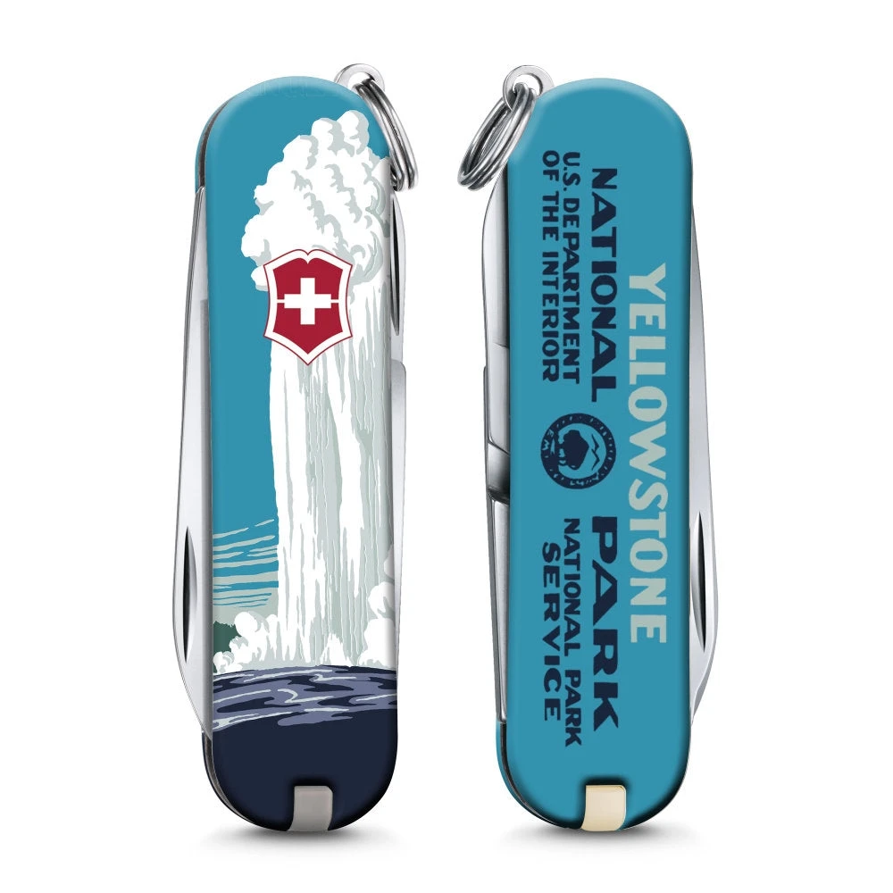 Victorinox Yellowstone National Park Poster Art Classic SD Swiss Army Knife - Image 2