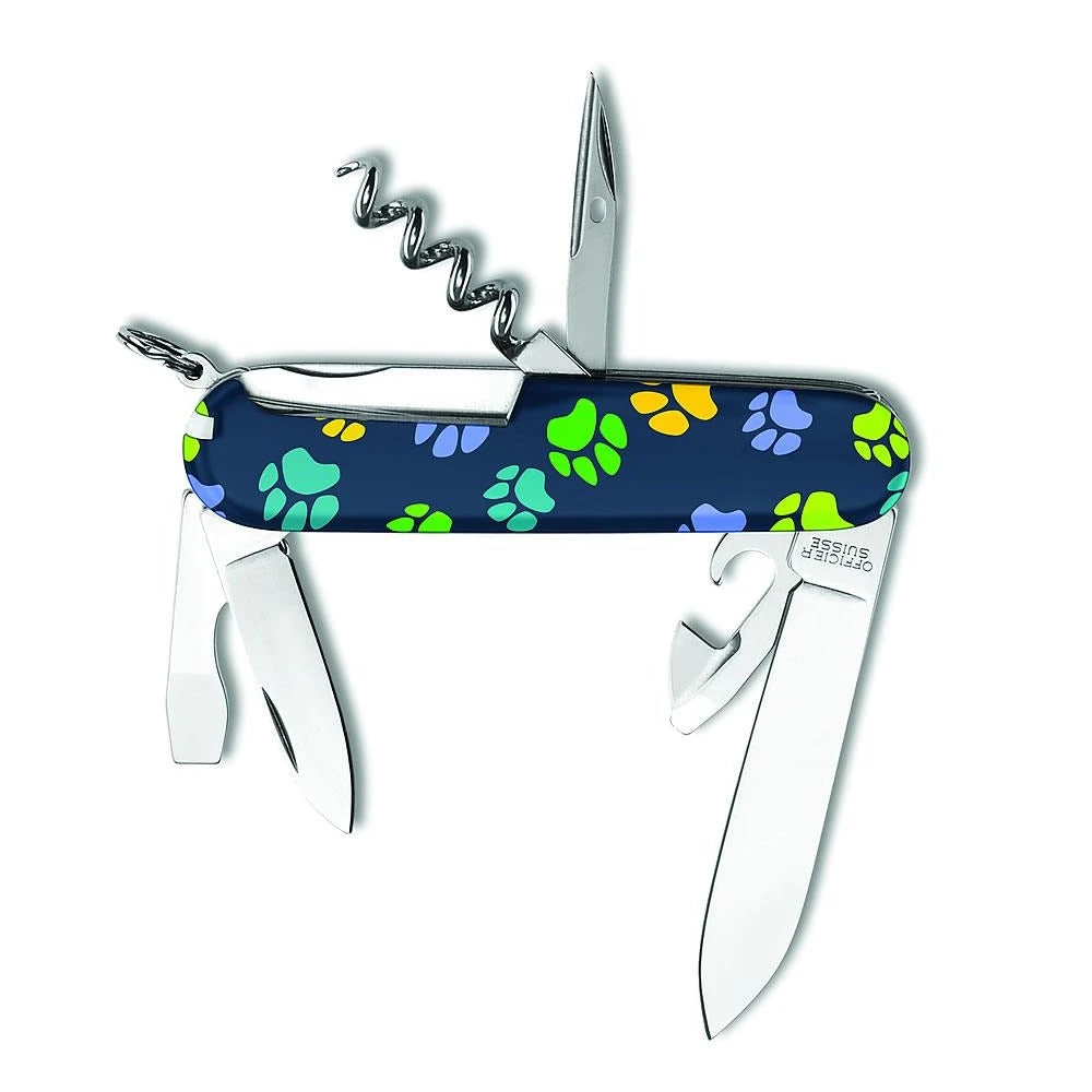 Victorinox Paw Print Spartan Designer Swiss Army Knife - Image 2