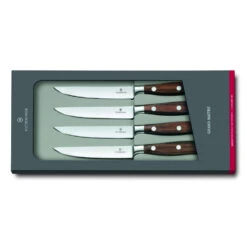 Victorinox Grand Maitre Wood 4-Piece Steak Knife Set