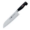 Zwilling TWIN Four Star 7" Santoku Hollow Edge Knife