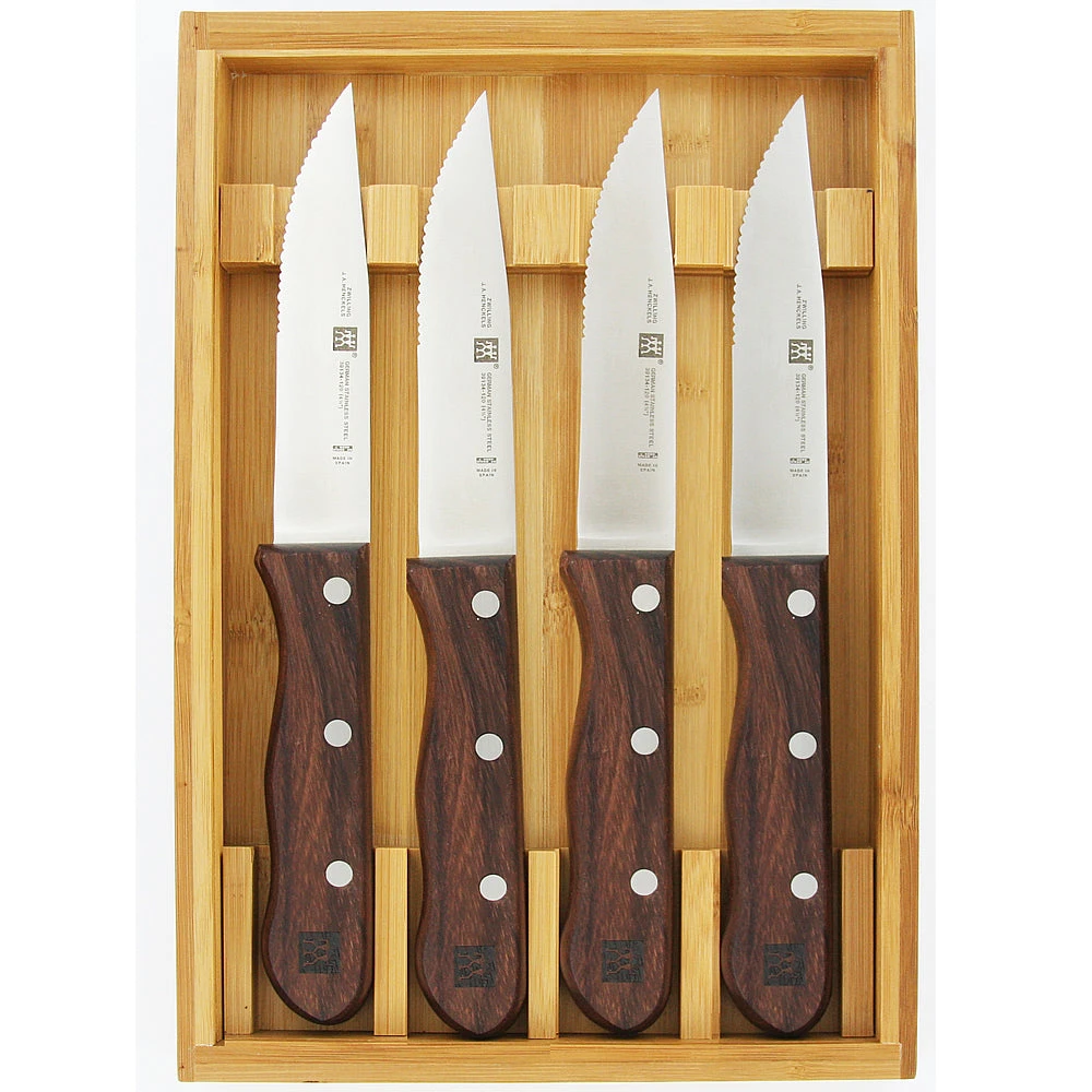 Zwilling TWIN 4-Piece Steakhouse Steak Knife Set